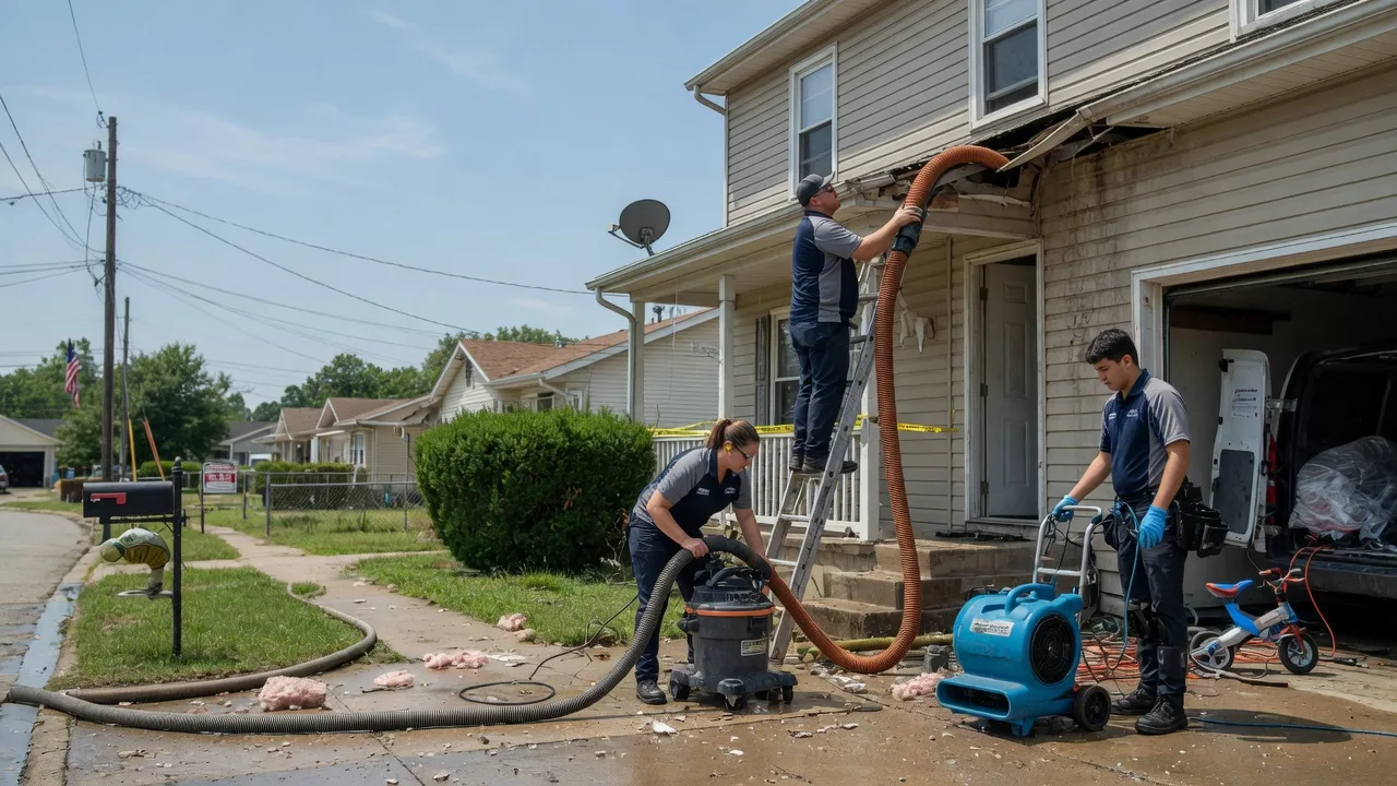 Water Damage Restoration in Eddyville, IL near me